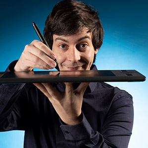 Jelle Jelle, webdesiger Datalink te Diepenbeek